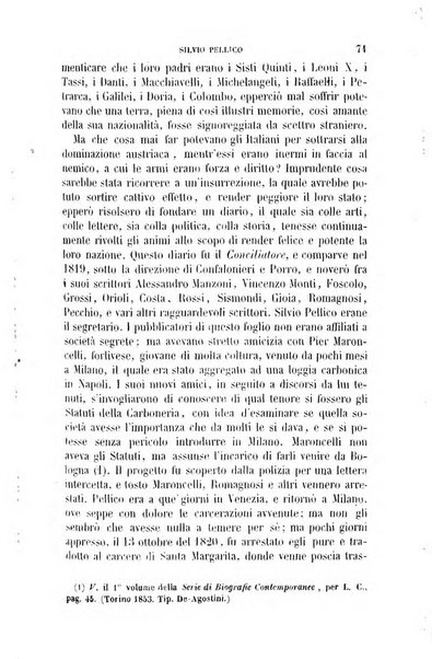 Rivista contemporanea di scienze, lettere, arti e teatri