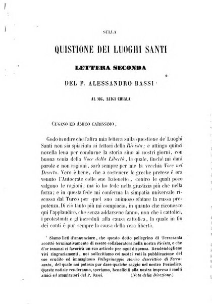 Rivista contemporanea di scienze, lettere, arti e teatri