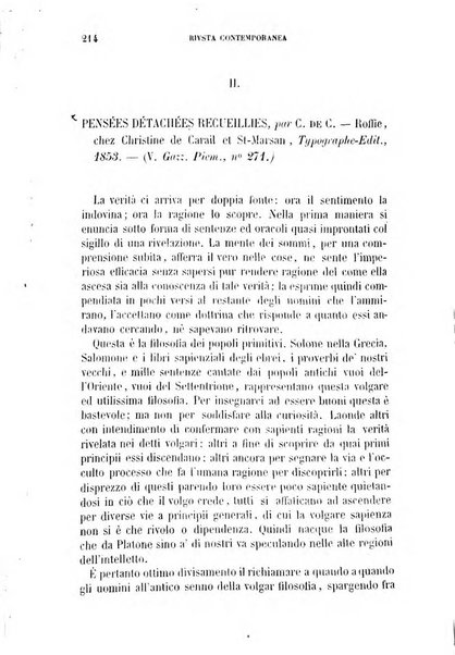 Rivista contemporanea di scienze, lettere, arti e teatri