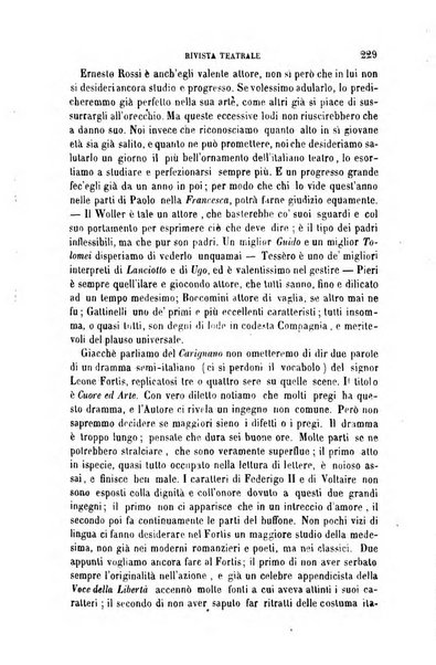 Rivista contemporanea di scienze, lettere, arti e teatri