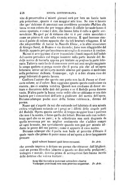 Rivista contemporanea di scienze, lettere, arti e teatri