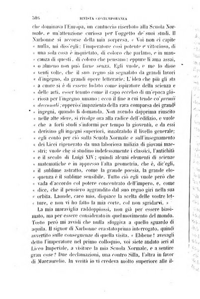 Rivista contemporanea di scienze, lettere, arti e teatri