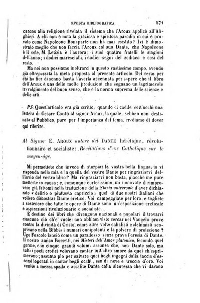 Rivista contemporanea di scienze, lettere, arti e teatri