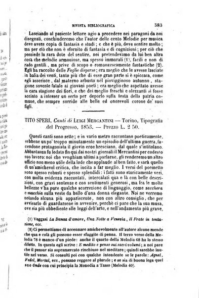 Rivista contemporanea di scienze, lettere, arti e teatri