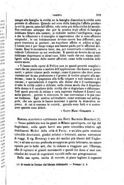 Rivista contemporanea di scienze, lettere, arti e teatri