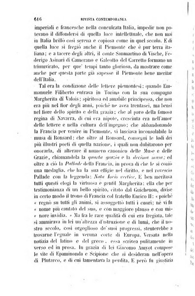 Rivista contemporanea di scienze, lettere, arti e teatri