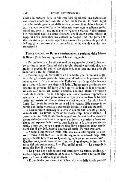 Rivista contemporanea di scienze, lettere, arti e teatri