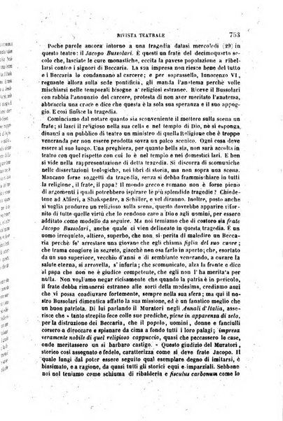 Rivista contemporanea di scienze, lettere, arti e teatri