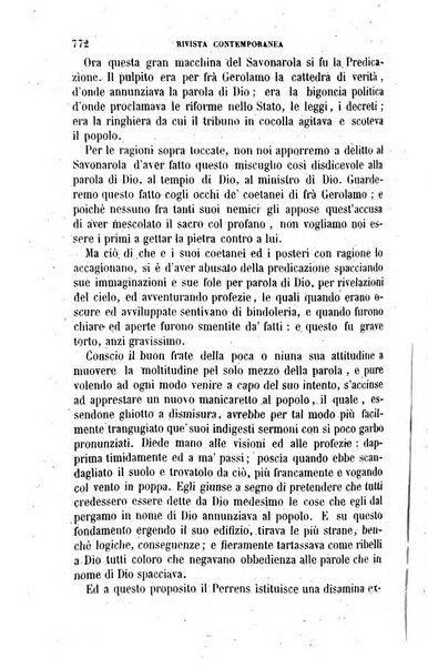 Rivista contemporanea di scienze, lettere, arti e teatri