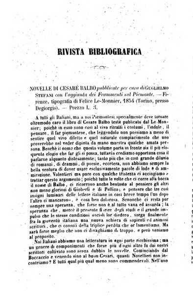 Rivista contemporanea di scienze, lettere, arti e teatri