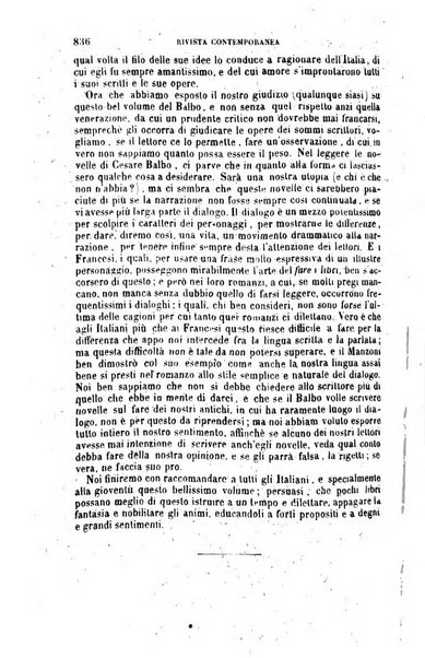 Rivista contemporanea di scienze, lettere, arti e teatri