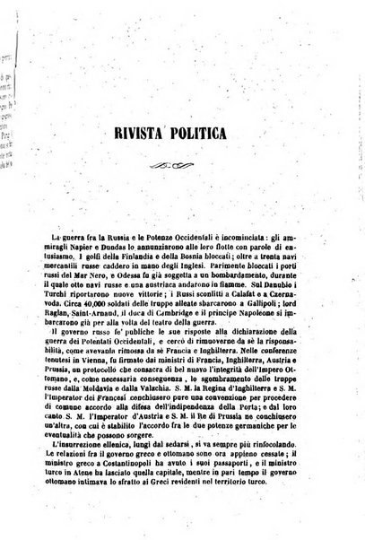 Rivista contemporanea di scienze, lettere, arti e teatri