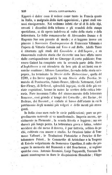 Rivista contemporanea di scienze, lettere, arti e teatri