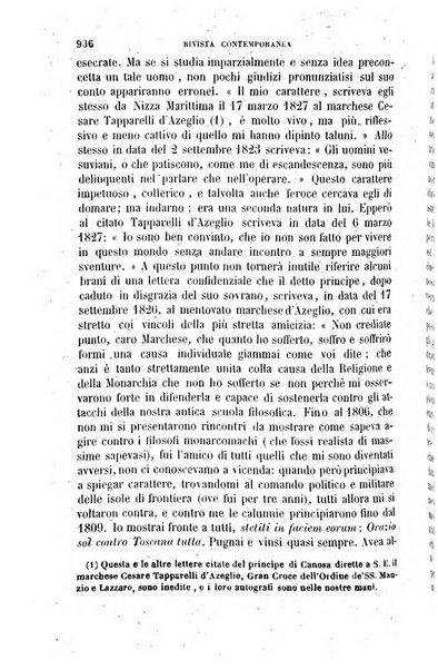 Rivista contemporanea di scienze, lettere, arti e teatri