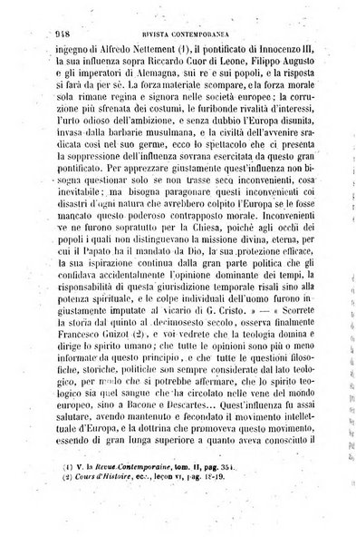 Rivista contemporanea di scienze, lettere, arti e teatri