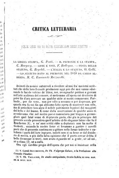 Rivista contemporanea di scienze, lettere, arti e teatri