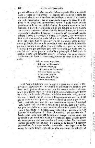 Rivista contemporanea di scienze, lettere, arti e teatri