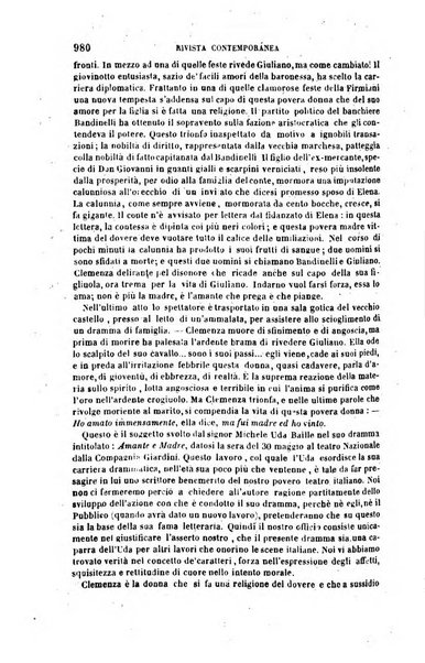 Rivista contemporanea di scienze, lettere, arti e teatri