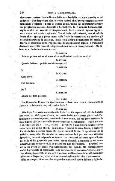 Rivista contemporanea di scienze, lettere, arti e teatri