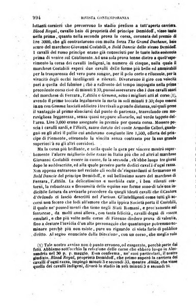 Rivista contemporanea di scienze, lettere, arti e teatri