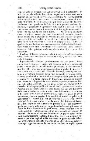 Rivista contemporanea di scienze, lettere, arti e teatri