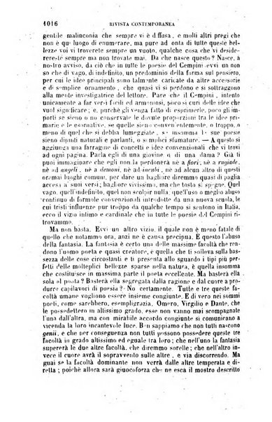 Rivista contemporanea di scienze, lettere, arti e teatri