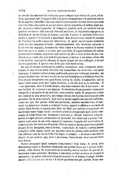 Rivista contemporanea di scienze, lettere, arti e teatri