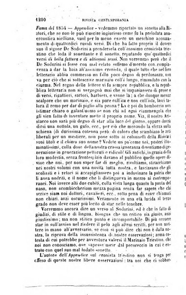 Rivista contemporanea di scienze, lettere, arti e teatri