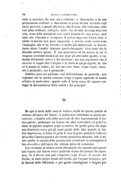 Rivista contemporanea di scienze, lettere, arti e teatri