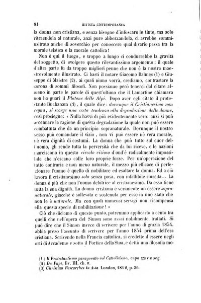 Rivista contemporanea di scienze, lettere, arti e teatri