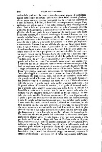 Rivista contemporanea di scienze, lettere, arti e teatri