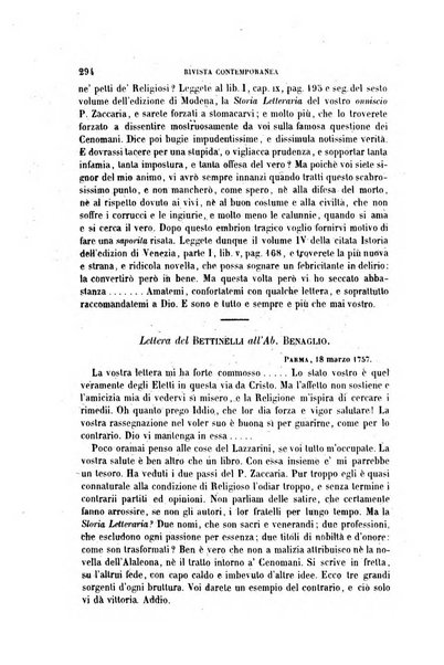 Rivista contemporanea di scienze, lettere, arti e teatri