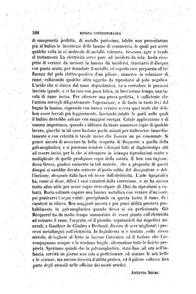 Rivista contemporanea di scienze, lettere, arti e teatri