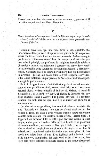 Rivista contemporanea di scienze, lettere, arti e teatri