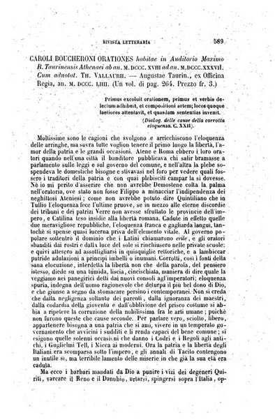 Rivista contemporanea di scienze, lettere, arti e teatri