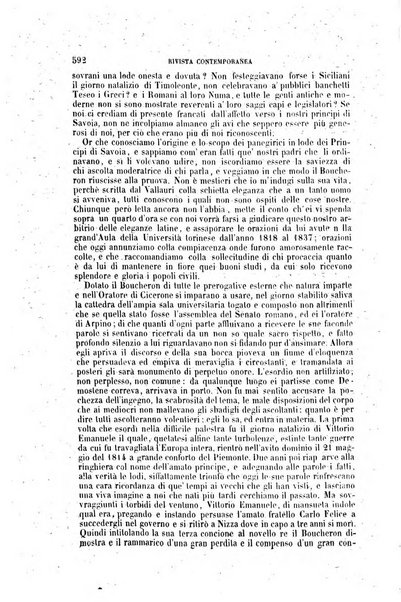 Rivista contemporanea di scienze, lettere, arti e teatri