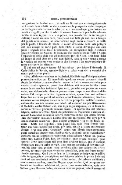 Rivista contemporanea di scienze, lettere, arti e teatri