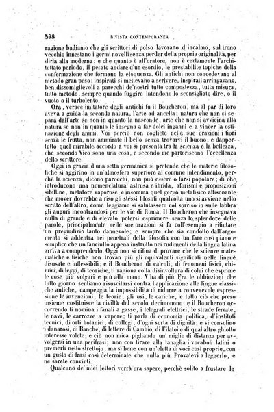 Rivista contemporanea di scienze, lettere, arti e teatri