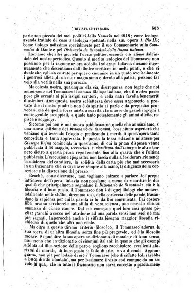 Rivista contemporanea di scienze, lettere, arti e teatri