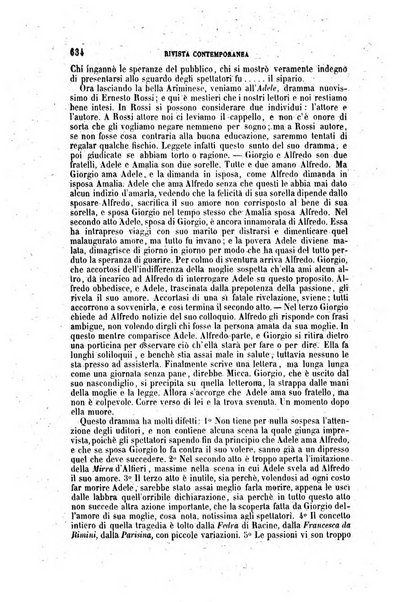 Rivista contemporanea di scienze, lettere, arti e teatri