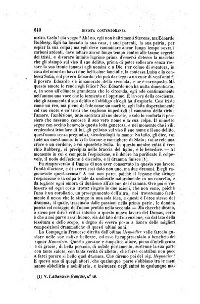 Rivista contemporanea di scienze, lettere, arti e teatri