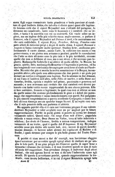 Rivista contemporanea di scienze, lettere, arti e teatri