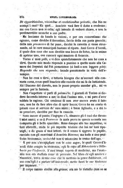 Rivista contemporanea di scienze, lettere, arti e teatri