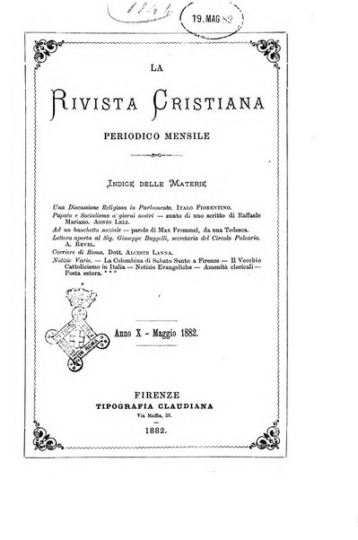 La rivista cristiana periodico mensile