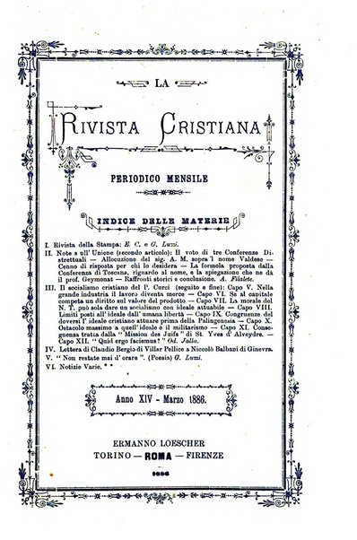 La rivista cristiana periodico mensile