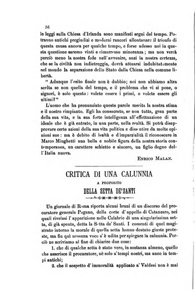 La rivista cristiana periodico mensile