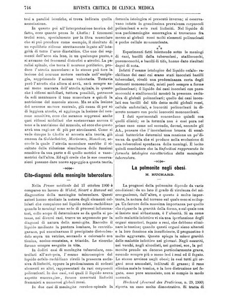 Rivista critica di clinica medica