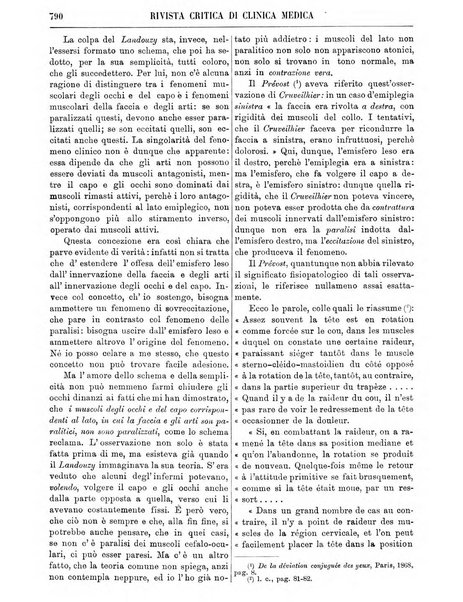 Rivista critica di clinica medica