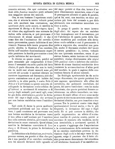 Rivista critica di clinica medica