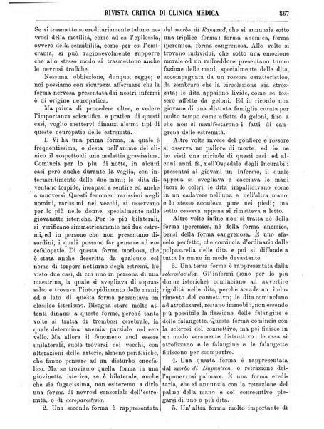 Rivista critica di clinica medica